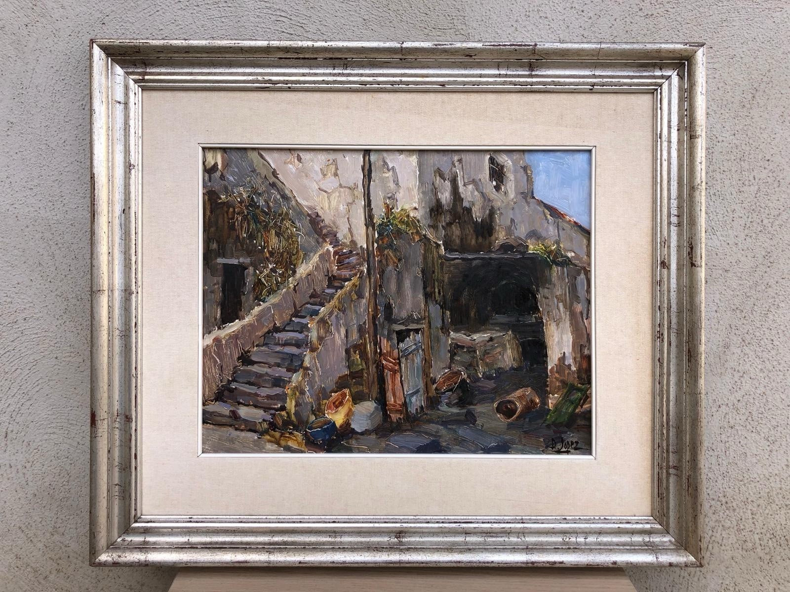 Quadro -Vecchio Forno- Raffaele Lopez dipinto a olio