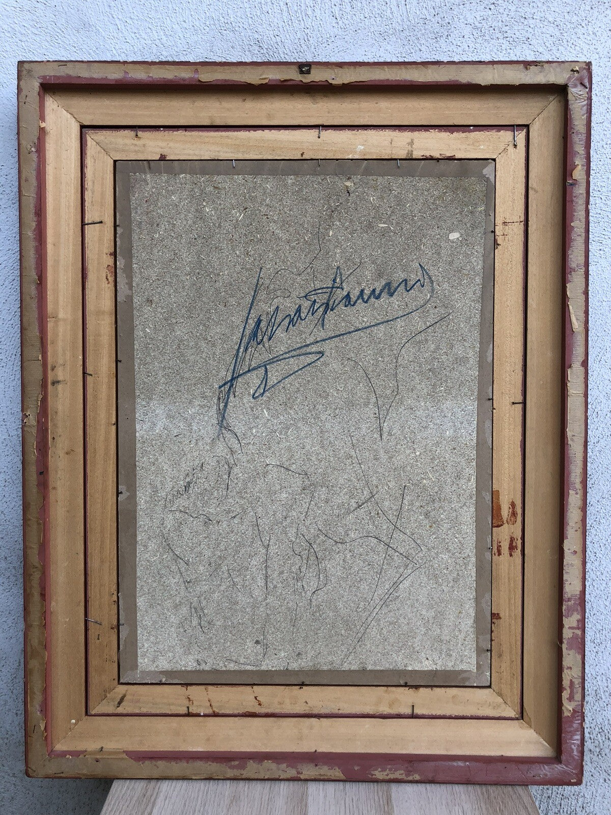 Quadro vintage -Figure Femminili- dipinto a olio