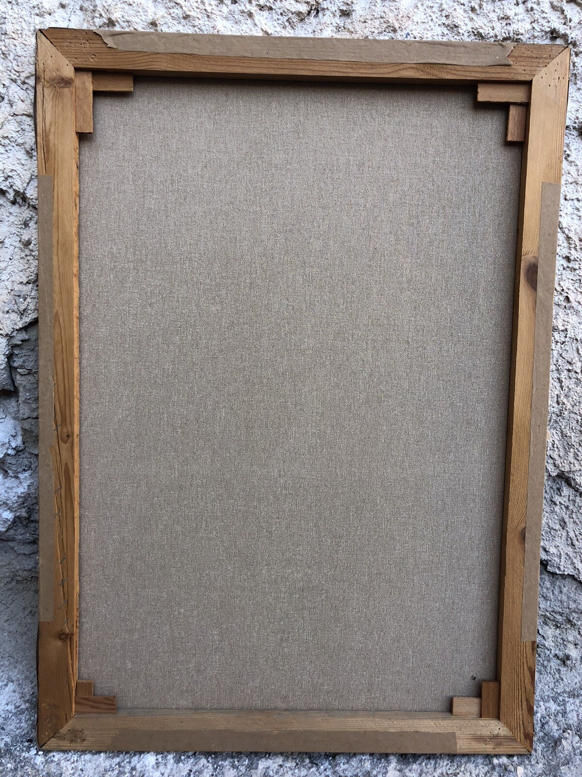 Quadro vintage-Donna Indiana- dipinto su tela