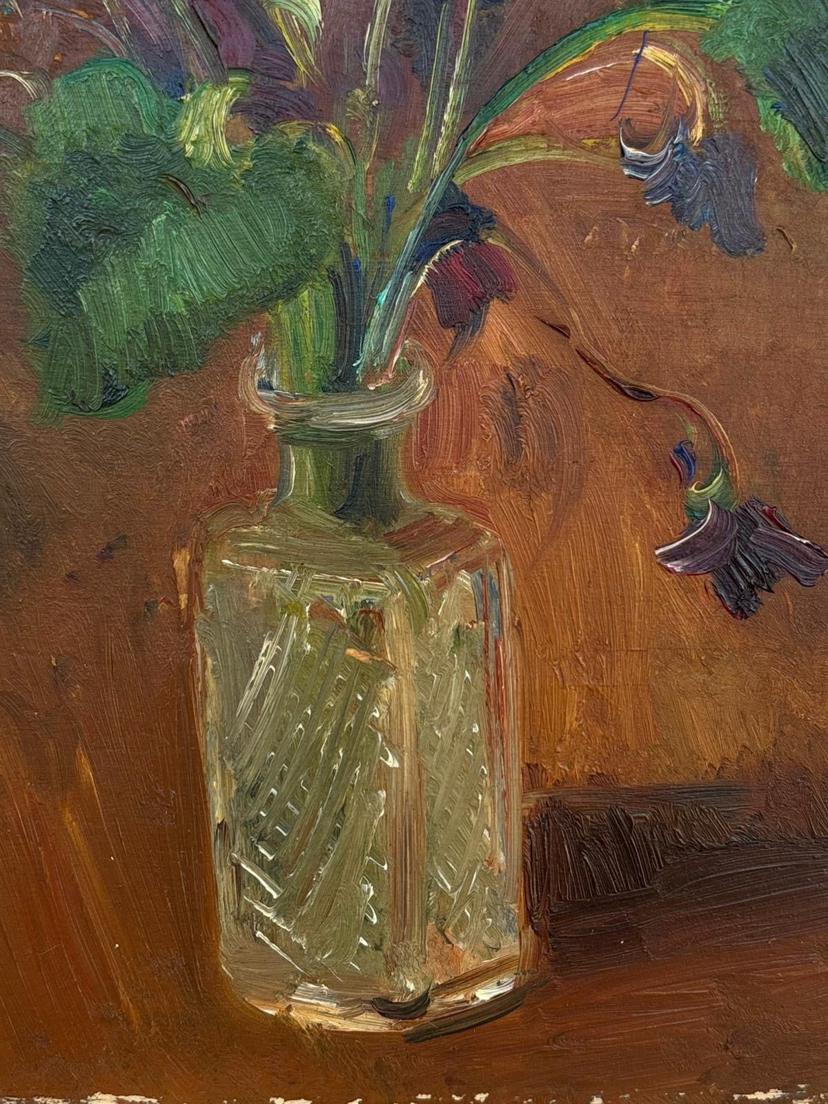 Quadro -Vaso Con Fiori- Mario Vittorio dipinto a olio