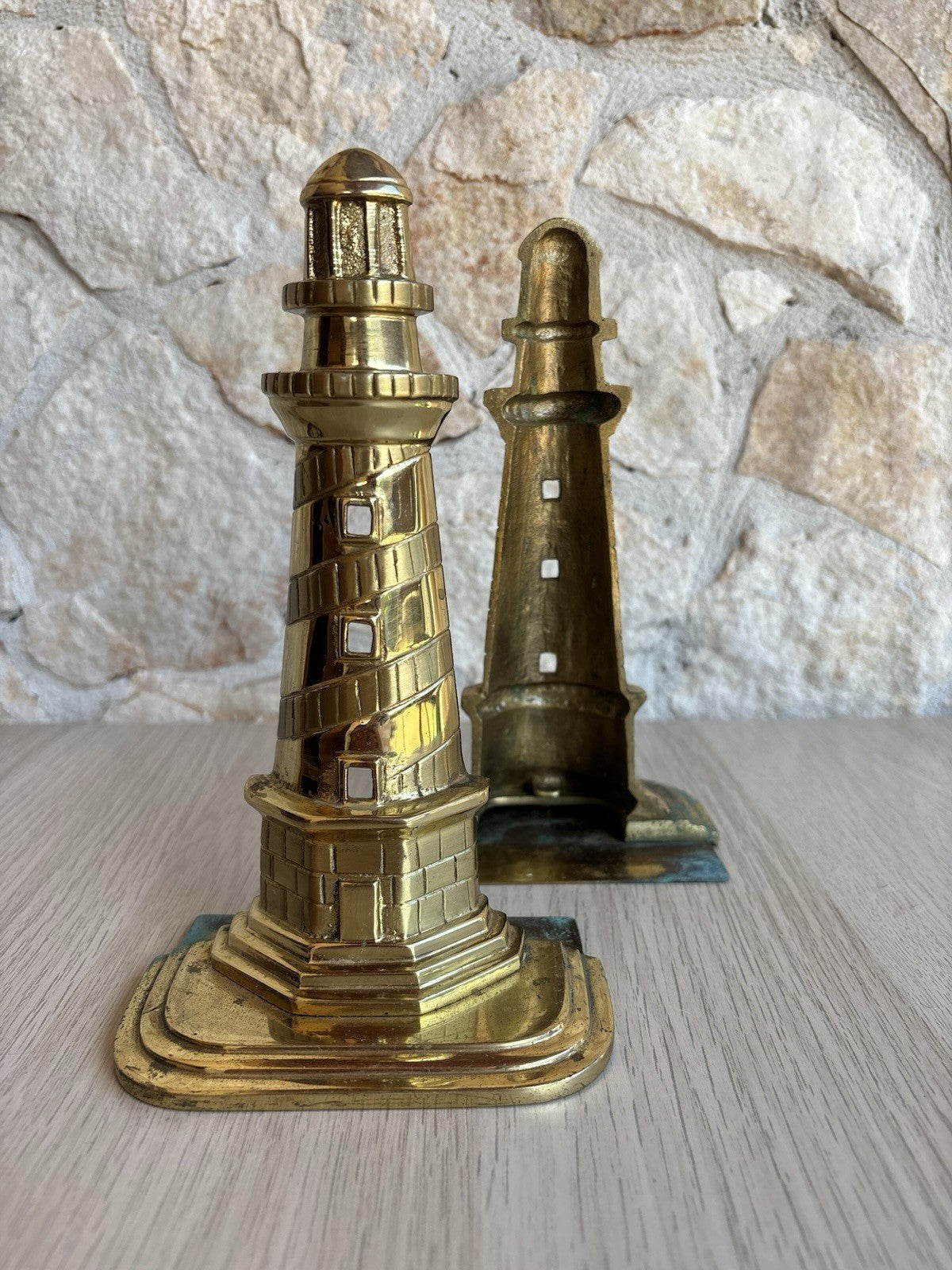 Fermalibri Vintage In Ottone