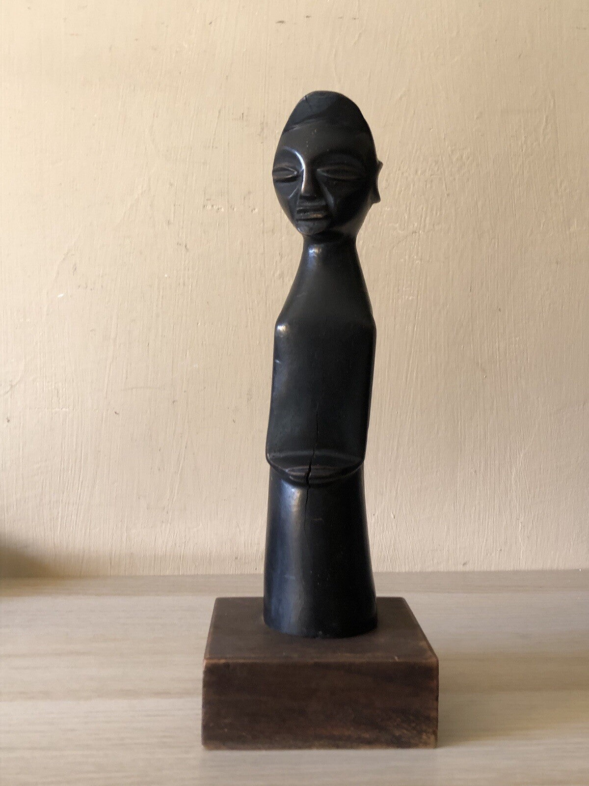 Scultura africana Lobi in legno Vintage