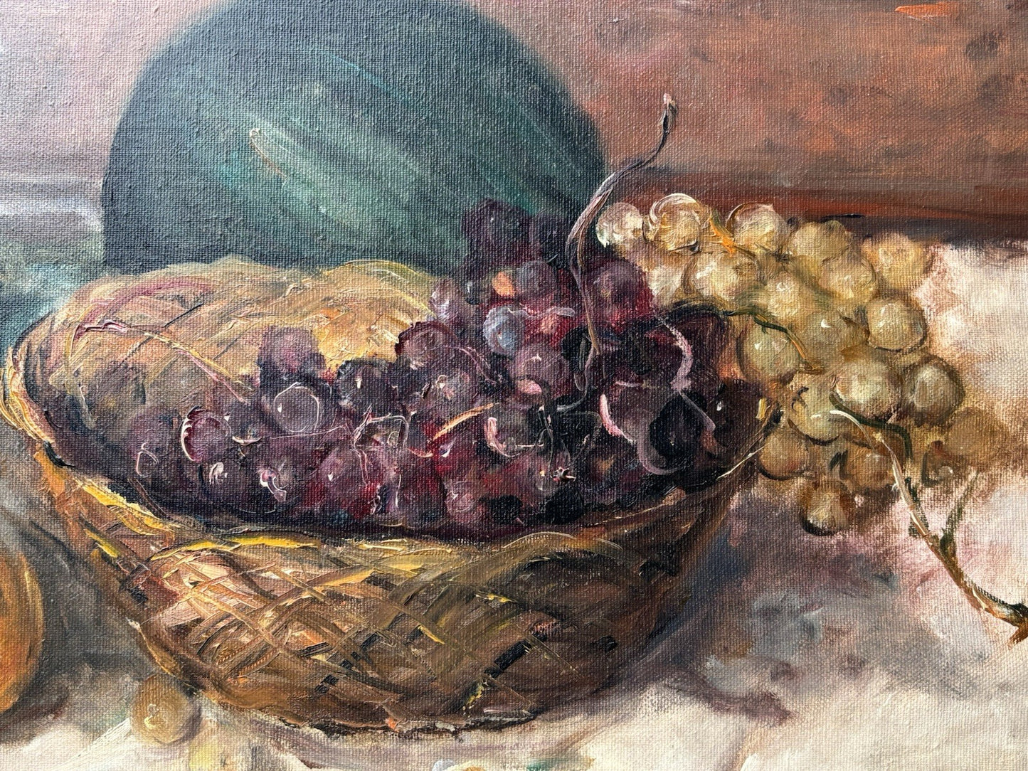 Quadro -Natura Morta- Giovanni Pane dipinto a olio su tela