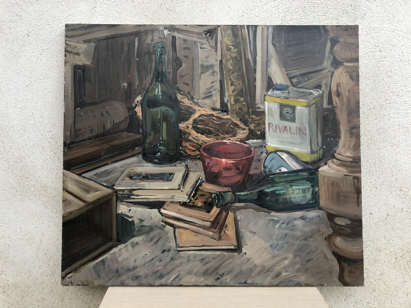 Quadro -Natura Morta- dipinto a olio su tela