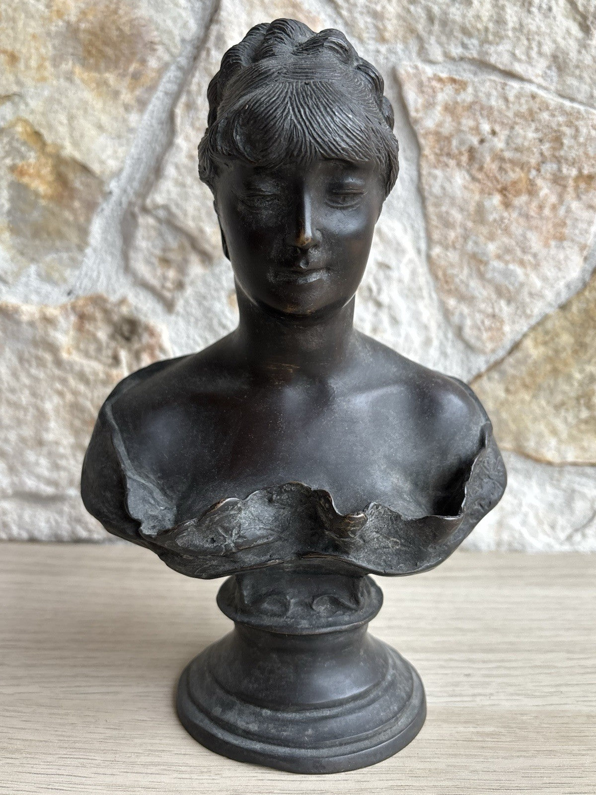 Scultura In Bronzo, V.Gemito, Mathilde Duffaud