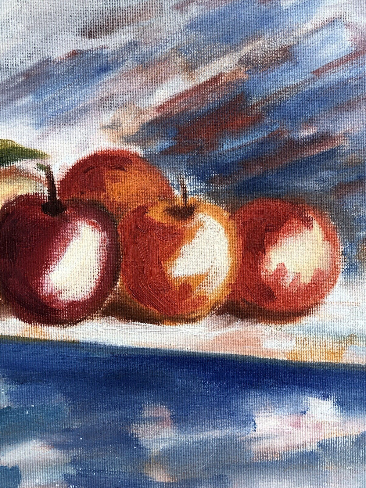 Quadro vintage -Natura Morta- dipinto a olio su tela
