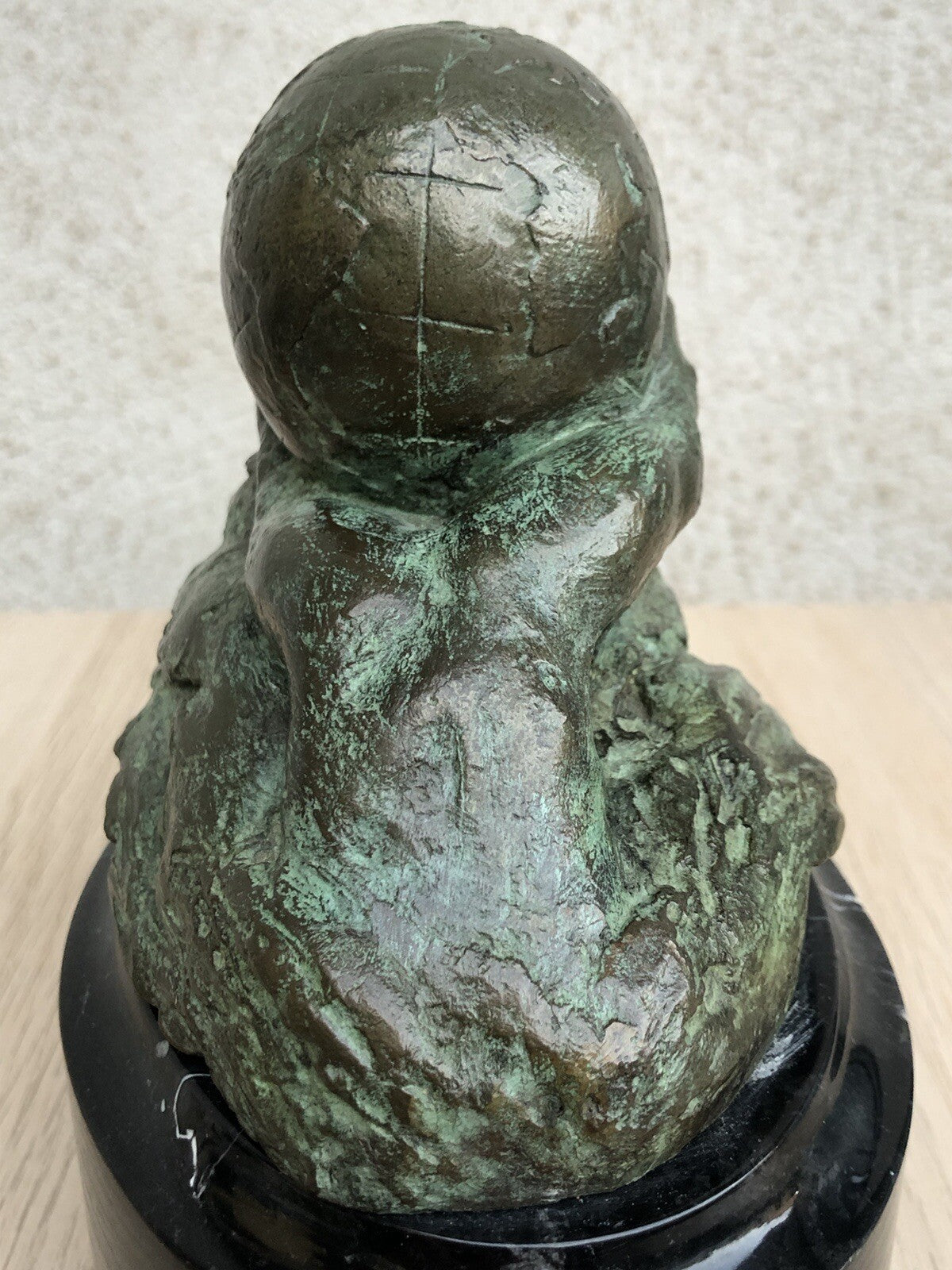 Scultura vintage Mara Dominioni in bronzo- Royal Caribbean International