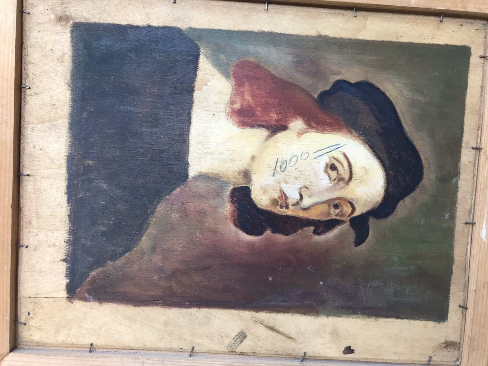 QUADRO VINTAGE -NATURA MORTA- DIPINTO A OLIO SU TAVOLA