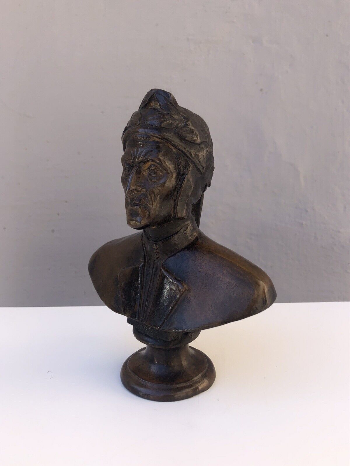 Scultura Dante Alighieri in bronzo