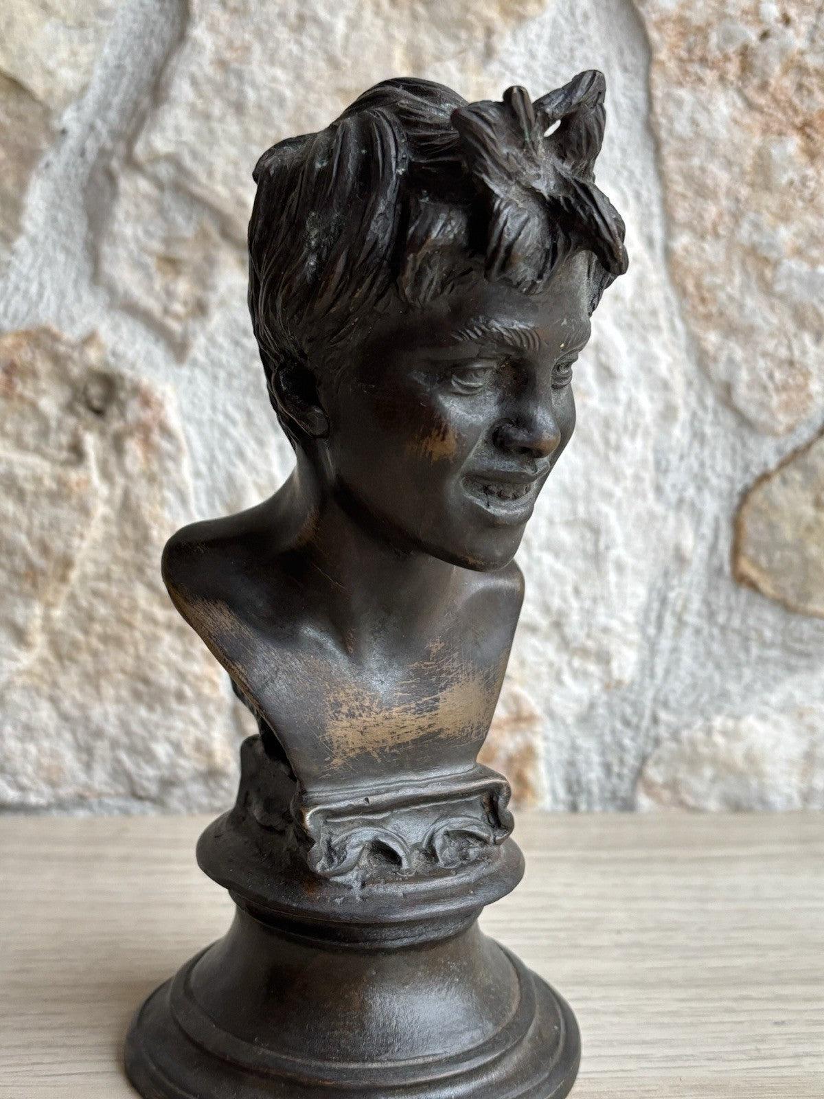 Scultura Vintage In Bronzo, Scugnizzo, V.Gemito