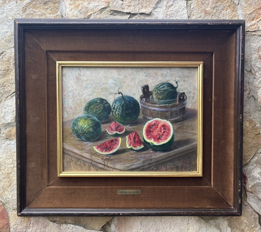 Quadro -Natura Morta- Gennaro Bottiglieri dipinto a olio