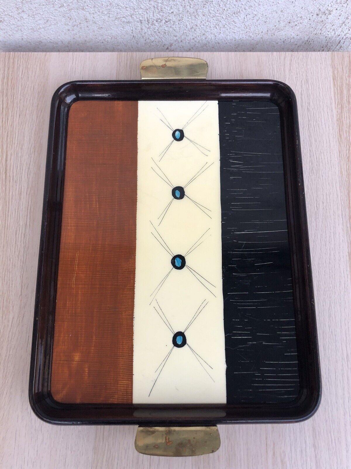 Vassoio art deco Fada asiago in legno