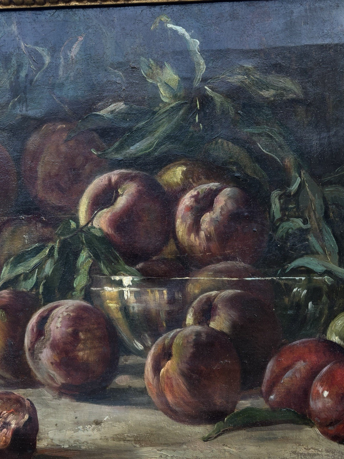 Quadro antico -Natura Morta- Giuseppe Uva dipinto a olio su tela