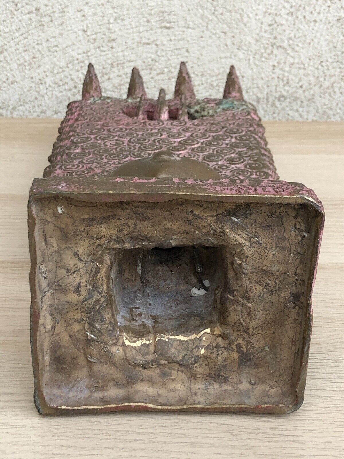 Scultura Vintage In Bronzo Raffaele Spizzico