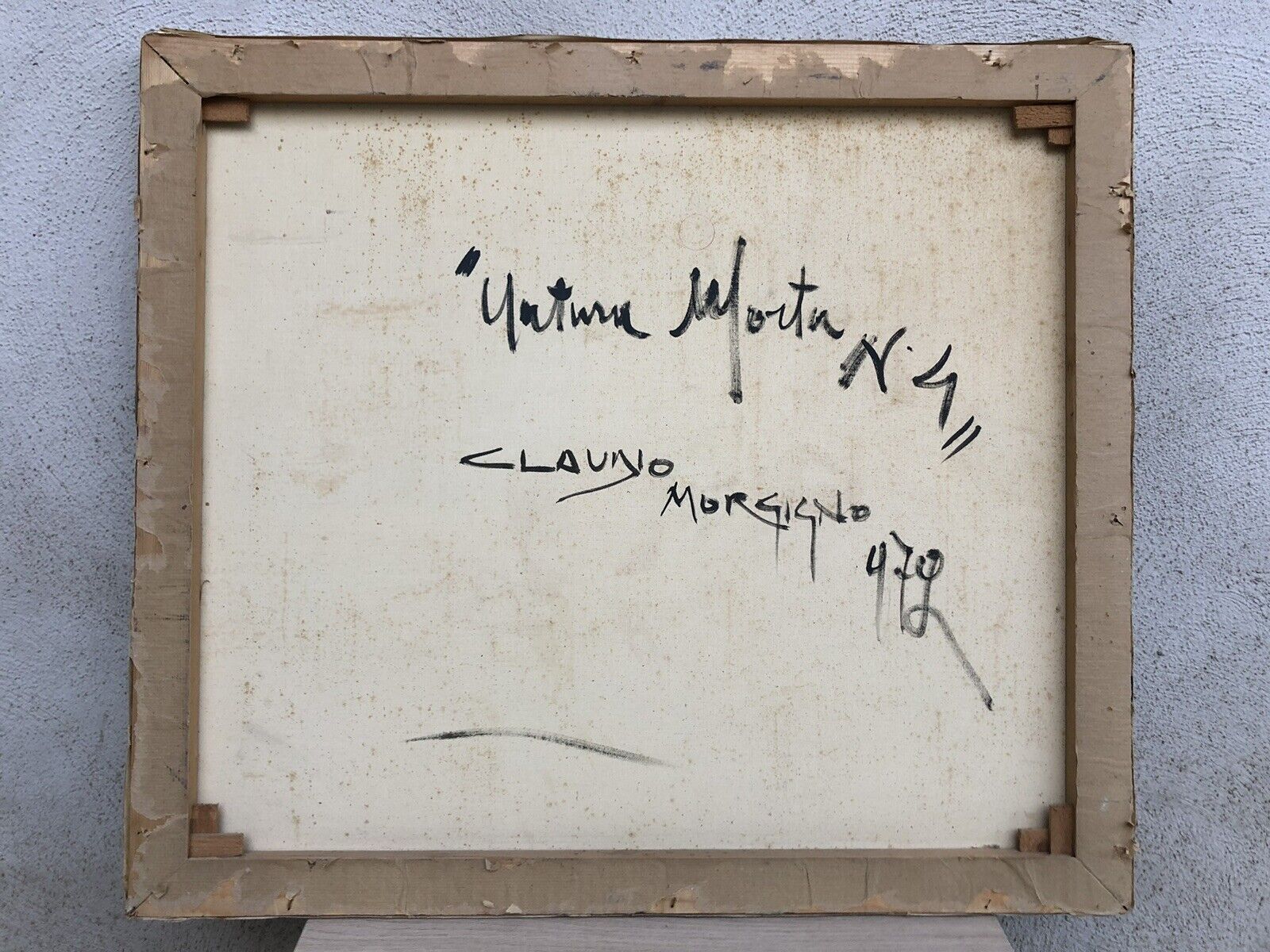 Quadro -Natura Morta- dipinto a olio su tela