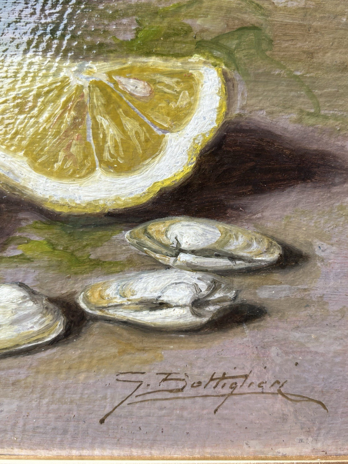 Quadro -Natura Morta- Gennaro Bottiglieri dipinto a olio