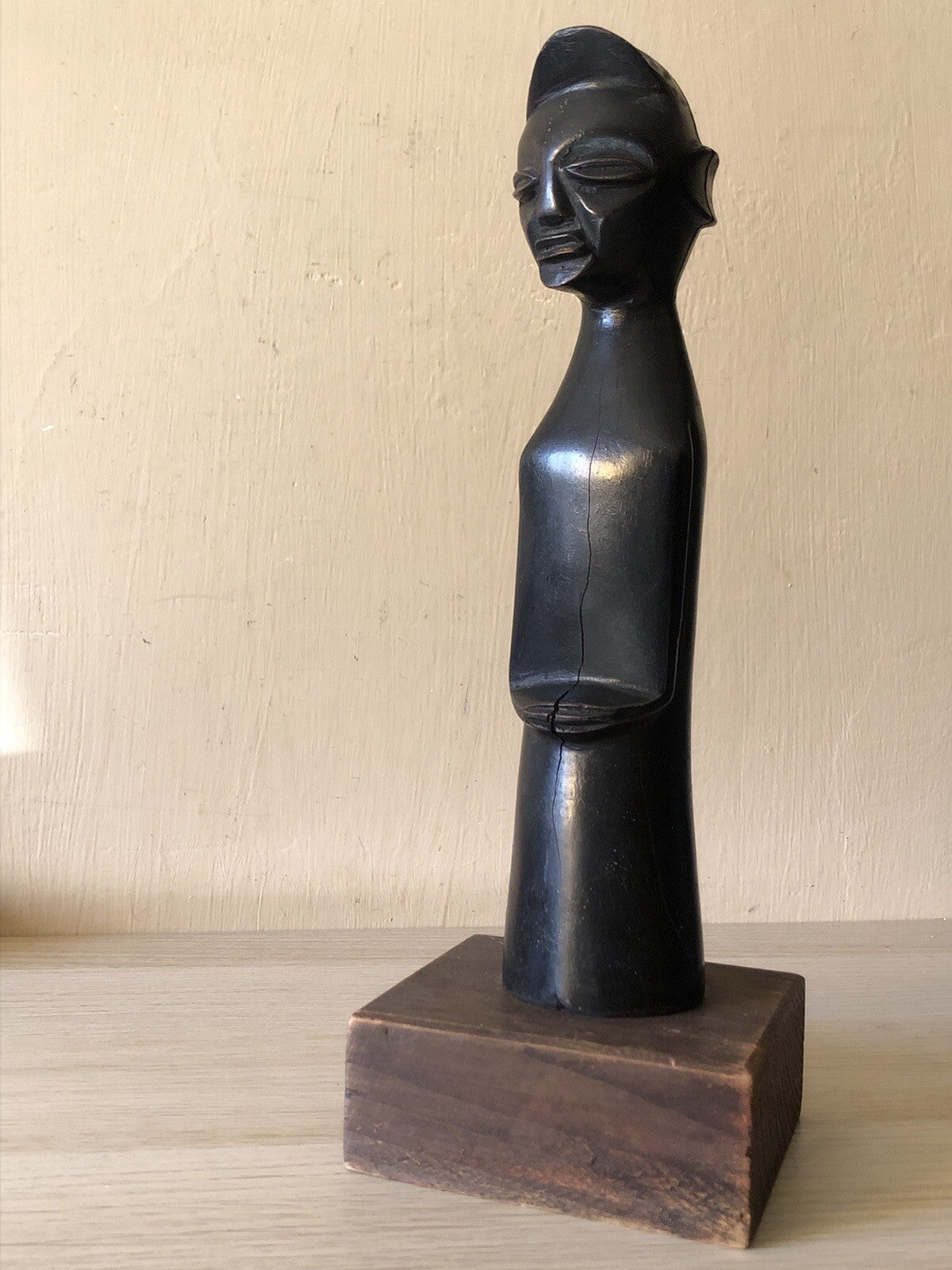 Scultura africana Lobi in legno Vintage