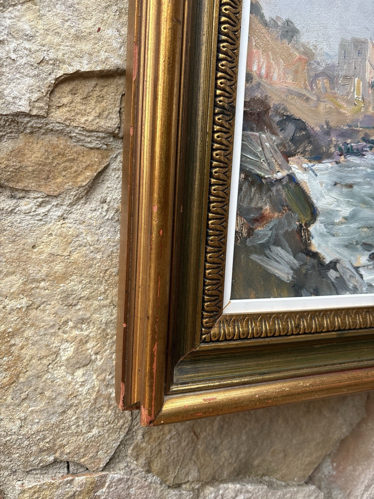 Quadro -Marina- Errico Placido- dipinto a olio