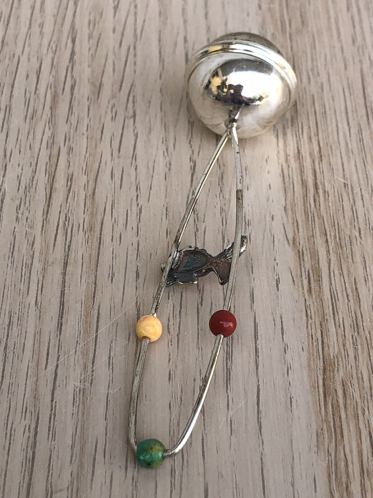 Sonaglino Vintage In Argento 800 E Smalto