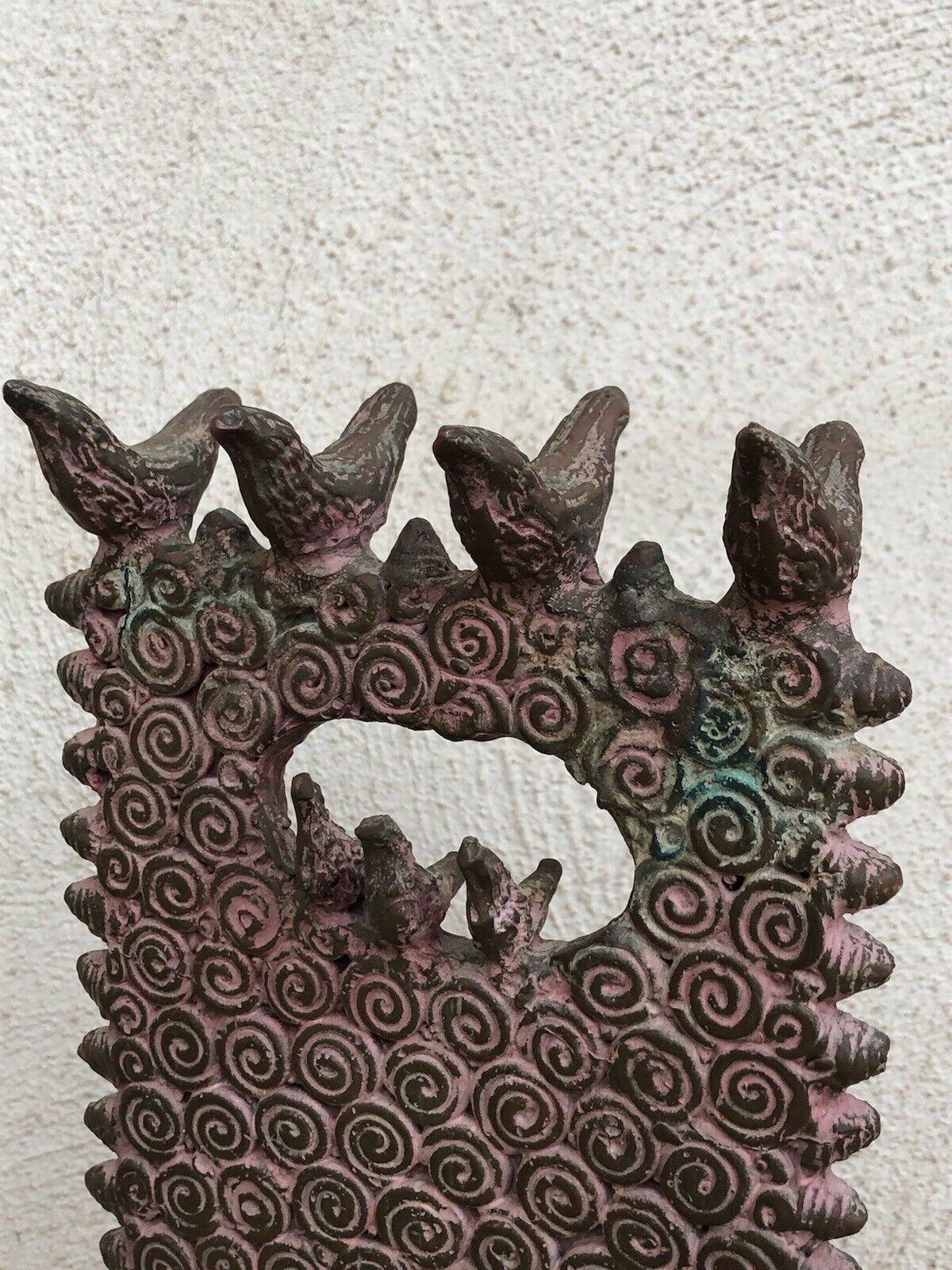 Scultura Vintage In Bronzo Raffaele Spizzico