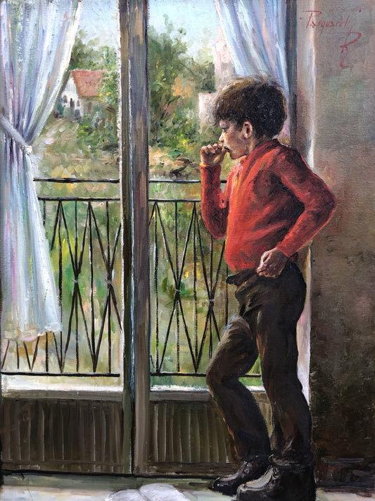 Quadro -Sogni Di Libertà- dipinto a olio su tela