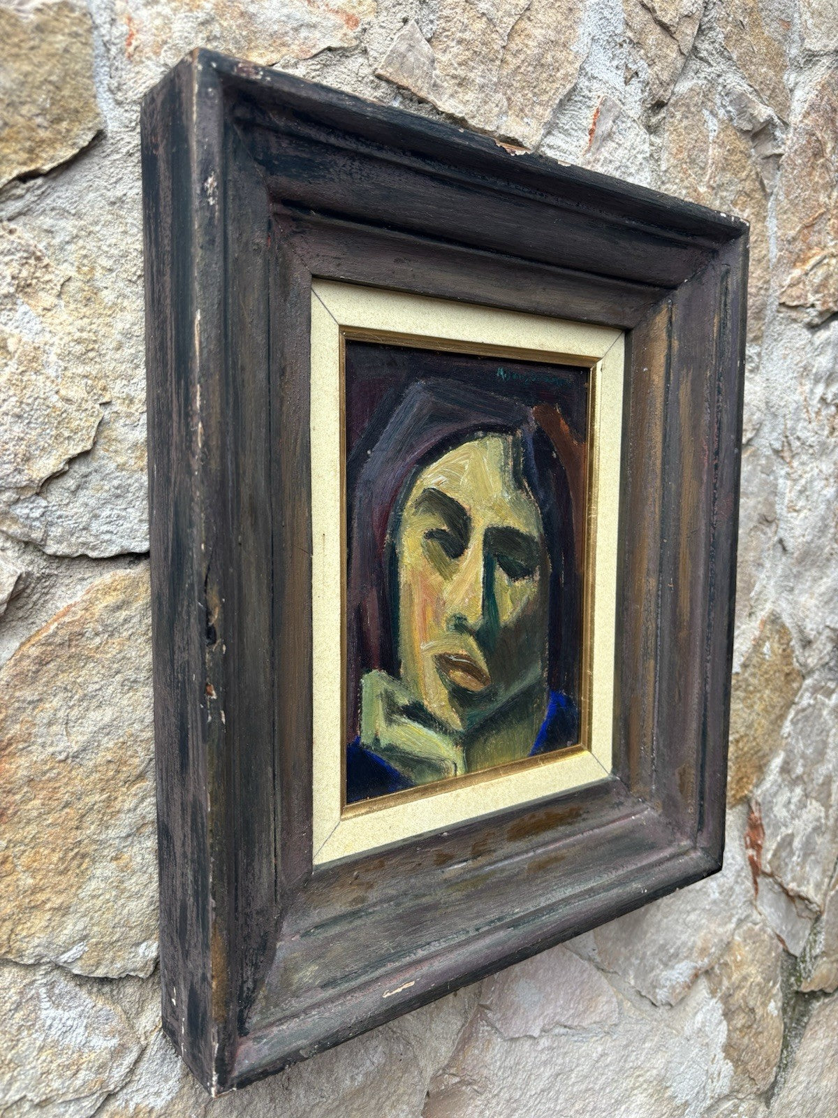 Quadro -Figura- Mario Sangiovanni dipinto a olio