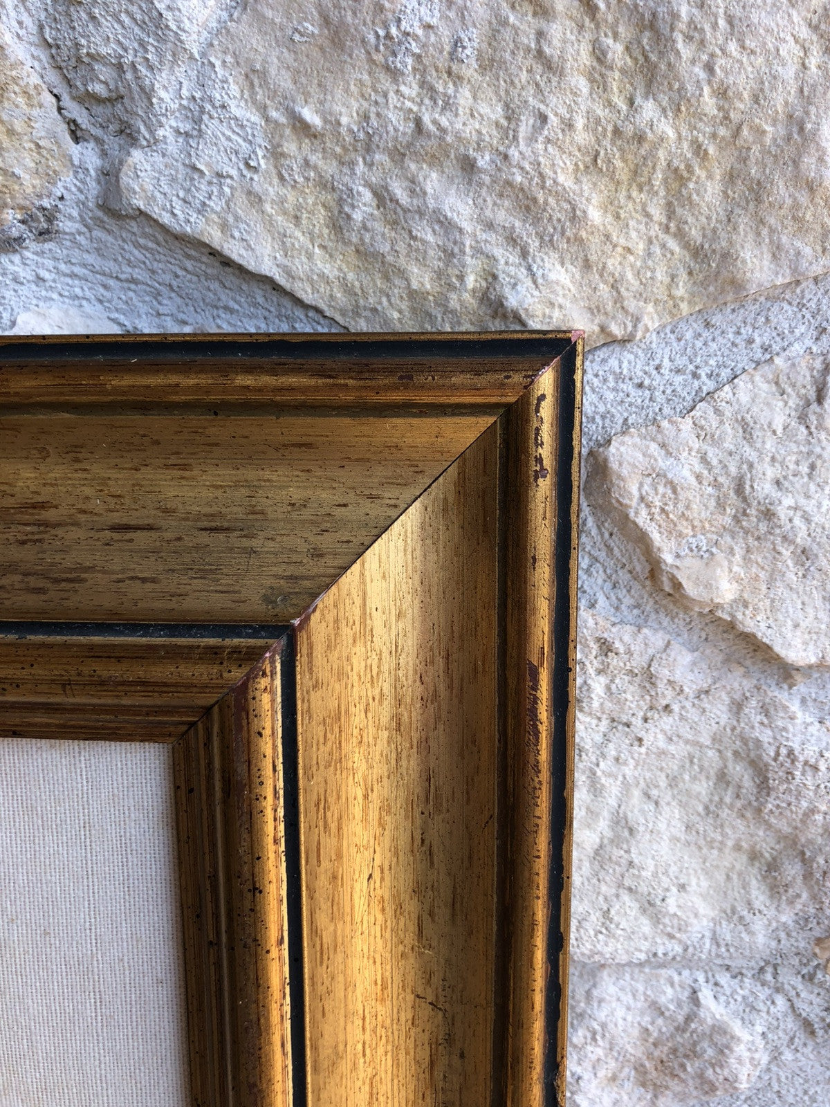Quadro -Paesaggio Con Ruscello- dipinto a olio su tela