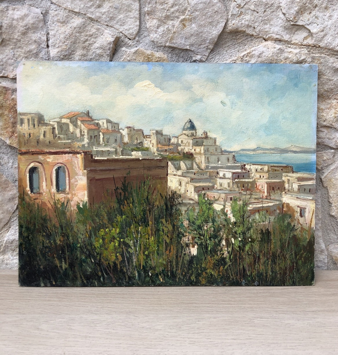 Quadro -Paesaggio Panoramico- dipinto a olio