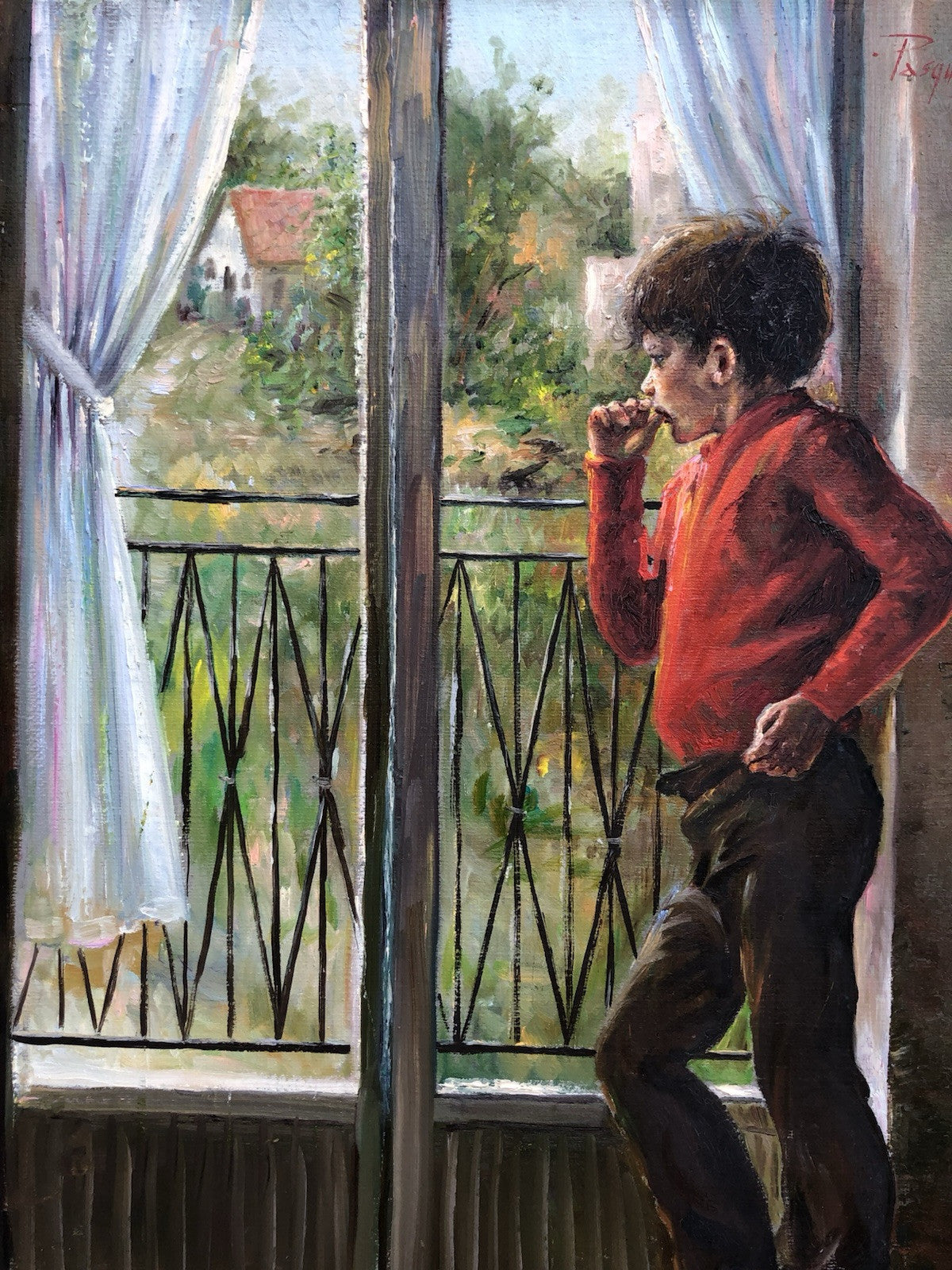Quadro -Sogni Di Libertà- dipinto a olio su tela