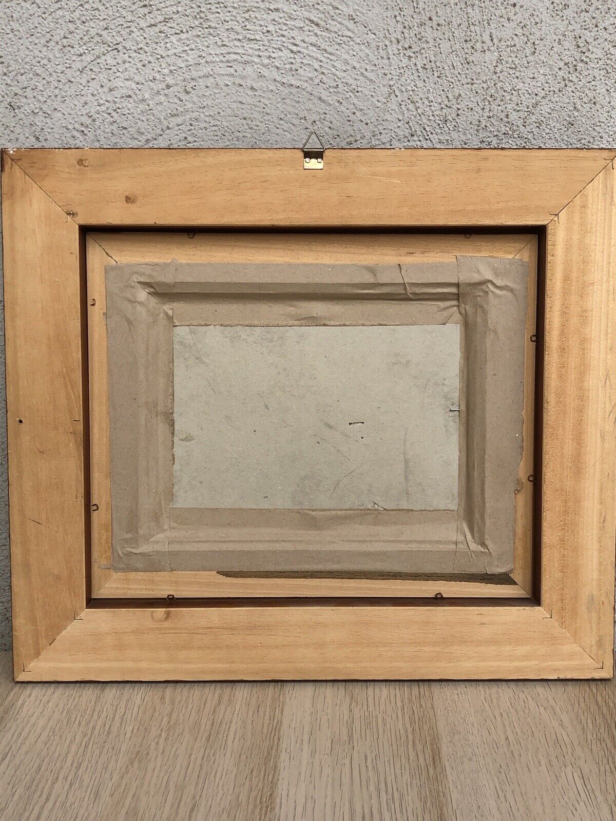 Quadro vintage -Veduta Panoramica- tecnica mista su carta