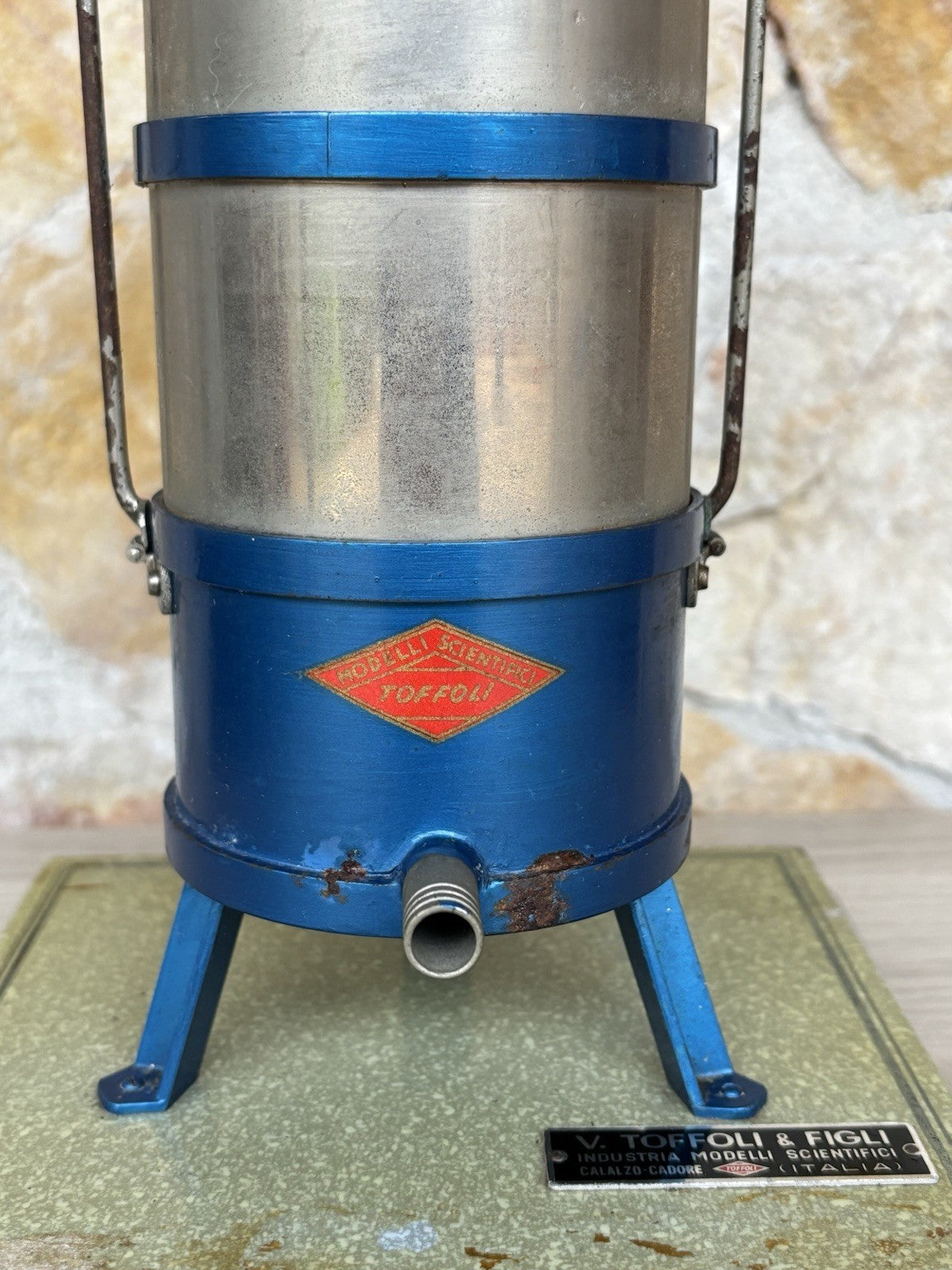 Modellino Ad Uso Didattico Vintage V.Toffoli & Figli, Modello Scientifico