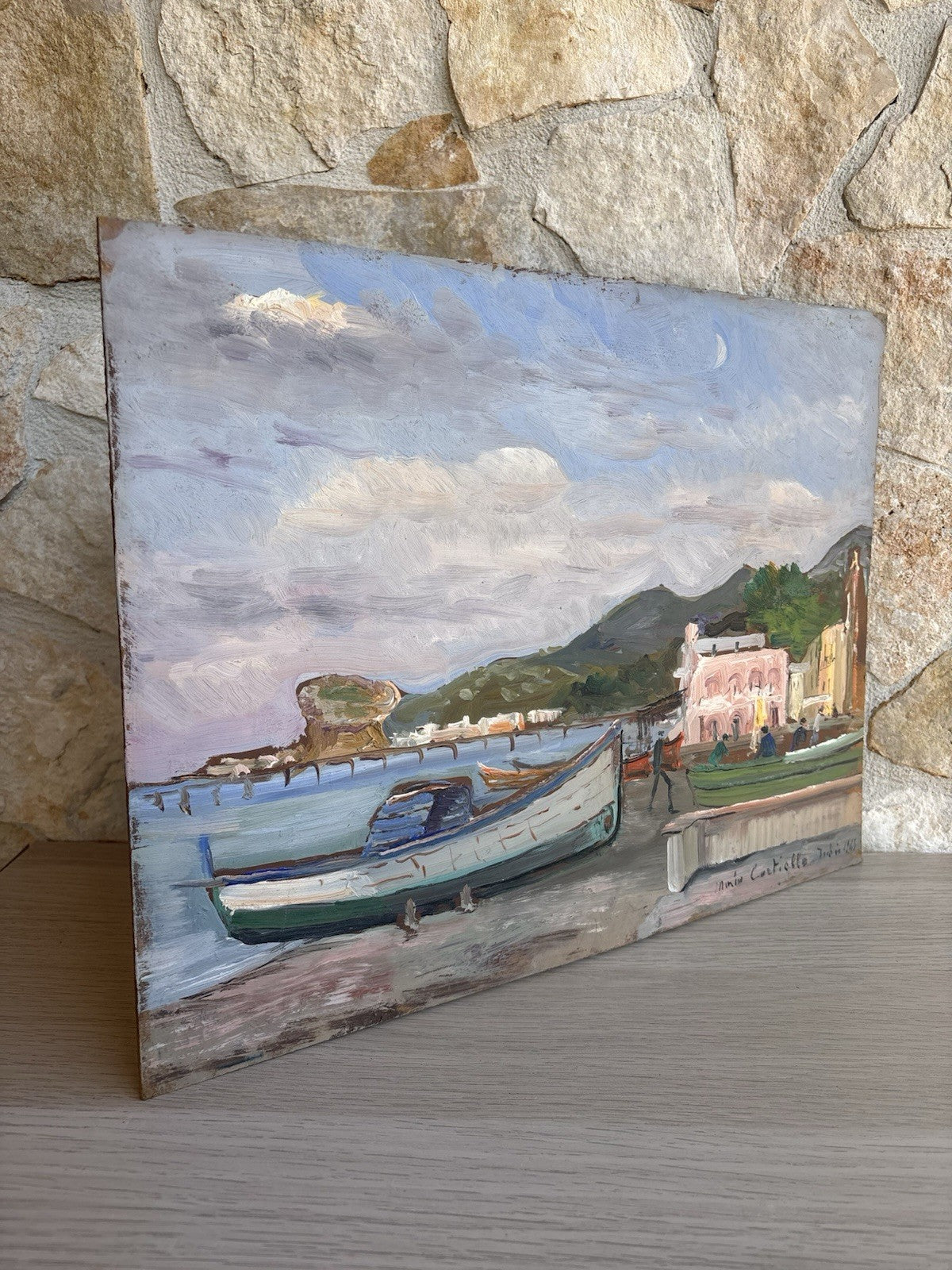 Quadro -Ischia- Mario Cortiello dipinto a olio
