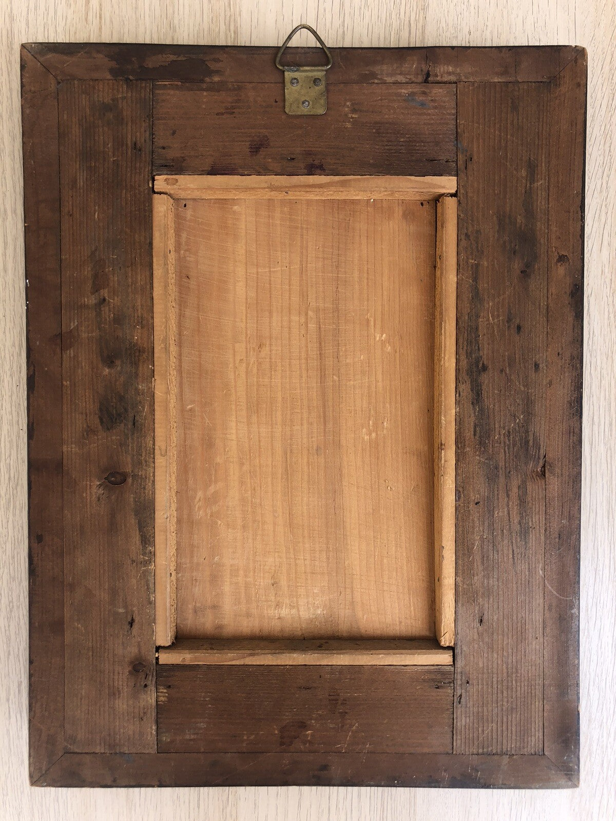 Quadro antico -Pergolato-dipinto a olio su tavola