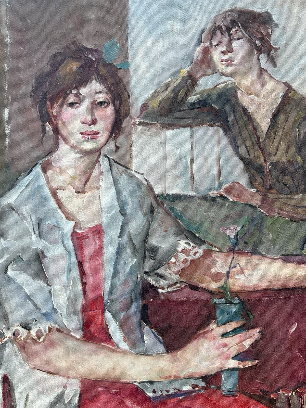 Quadro -Figure Femminili- Ciro Adrian Ciavolino- dipinto a olio su tela