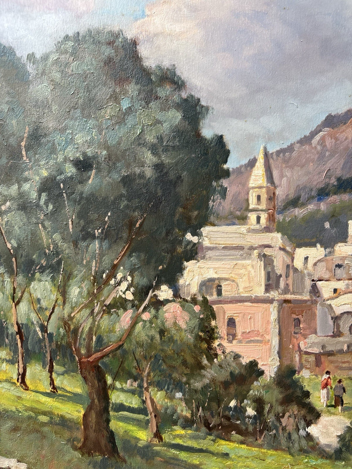 Quadro -Paesaggio- Mario Maresca Serra dipinto a olio