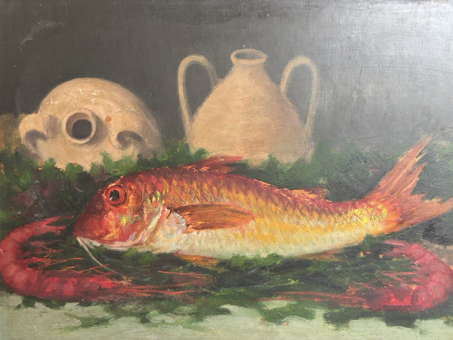 Quadro -Natura Morta- Augusto Cassandro dipinto a olio