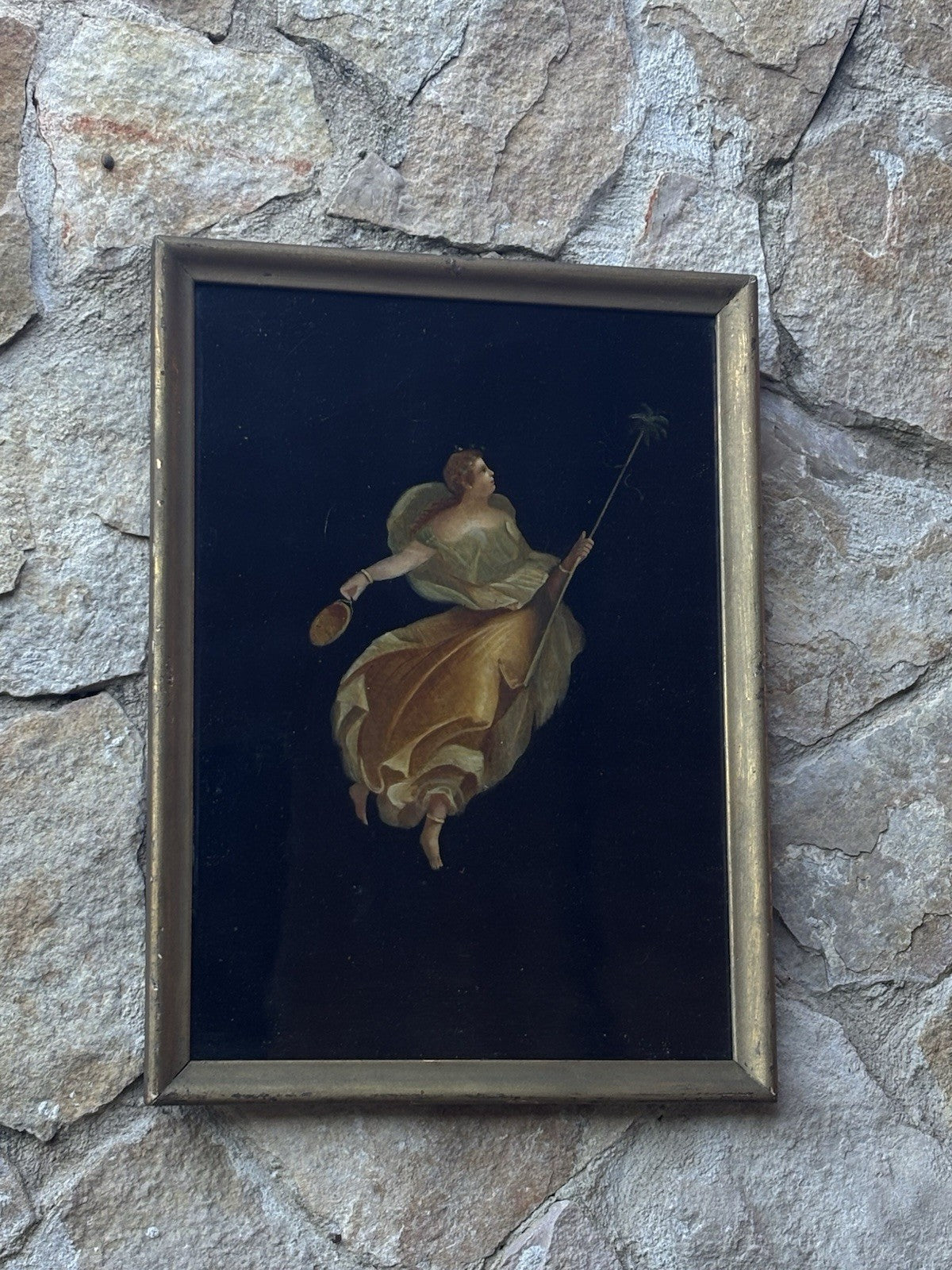 Quadro antico -Figura- dipinto a olio