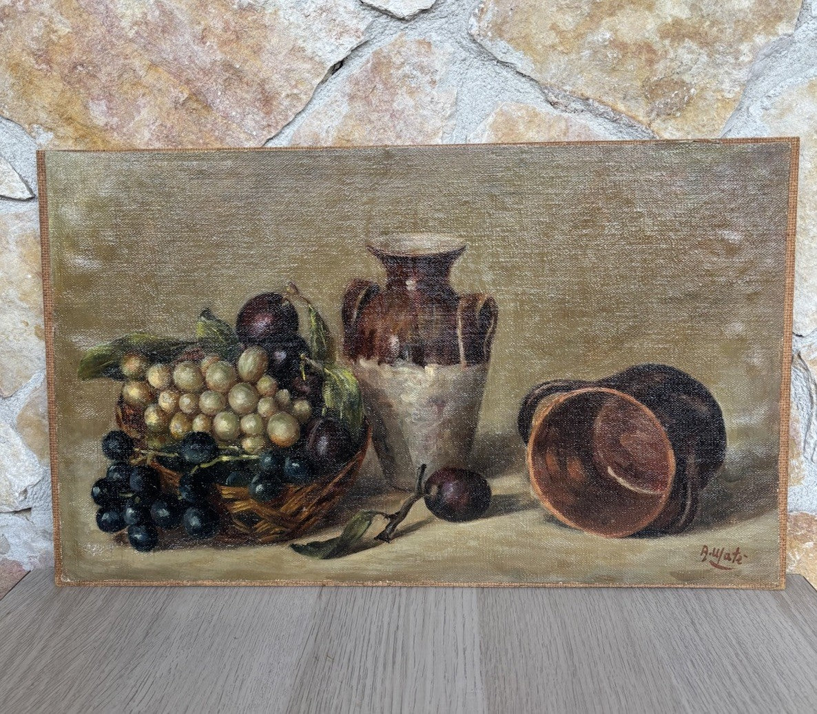 Quadro antico -Natura Morta- dipinto a olio