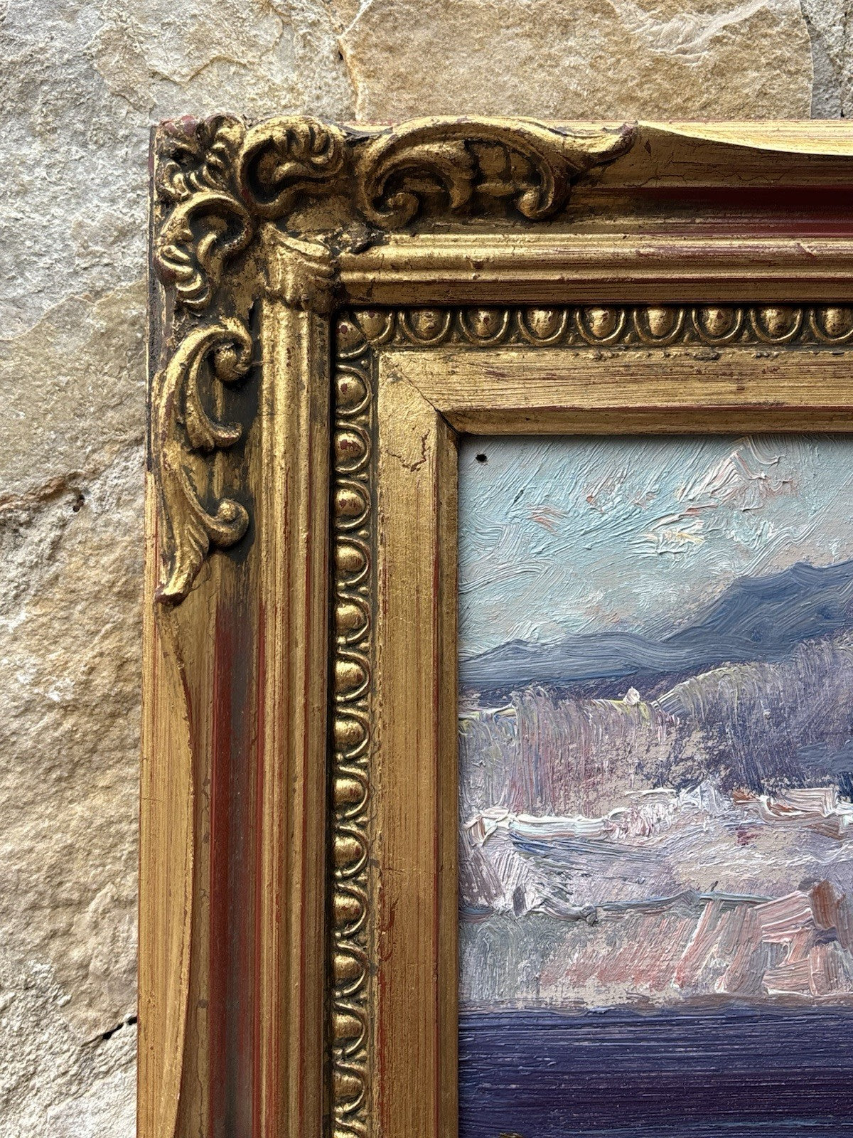 Quadro -Costiera- Antonio Gravina- dipinto a olio