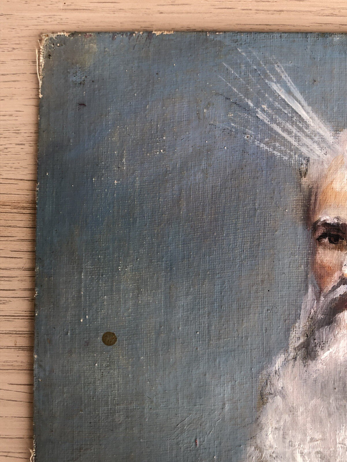 Quadro antico -Santo- dipinto a olio