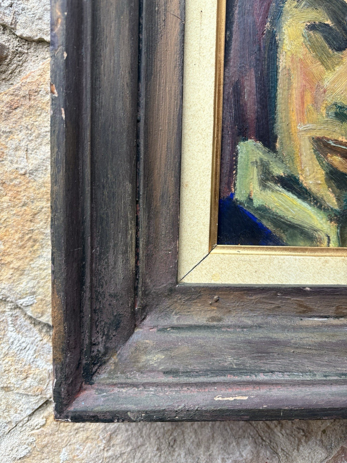 Quadro -Figura- Mario Sangiovanni dipinto a olio