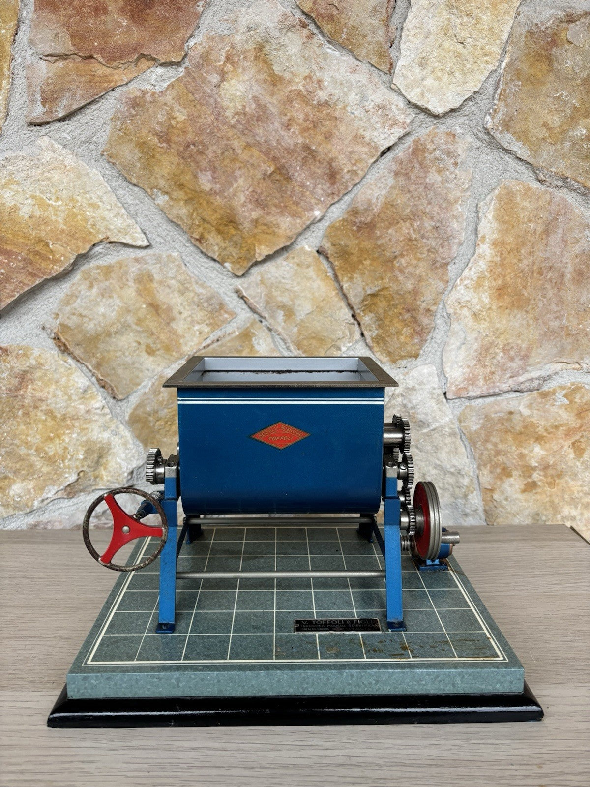 Modellino ad uso didattico vintage  V.Toffoli & Figli