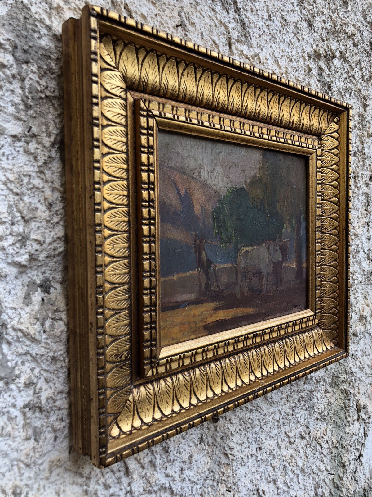 Quadro -Paesaggio- Raffaele Limauro dipinto a olio