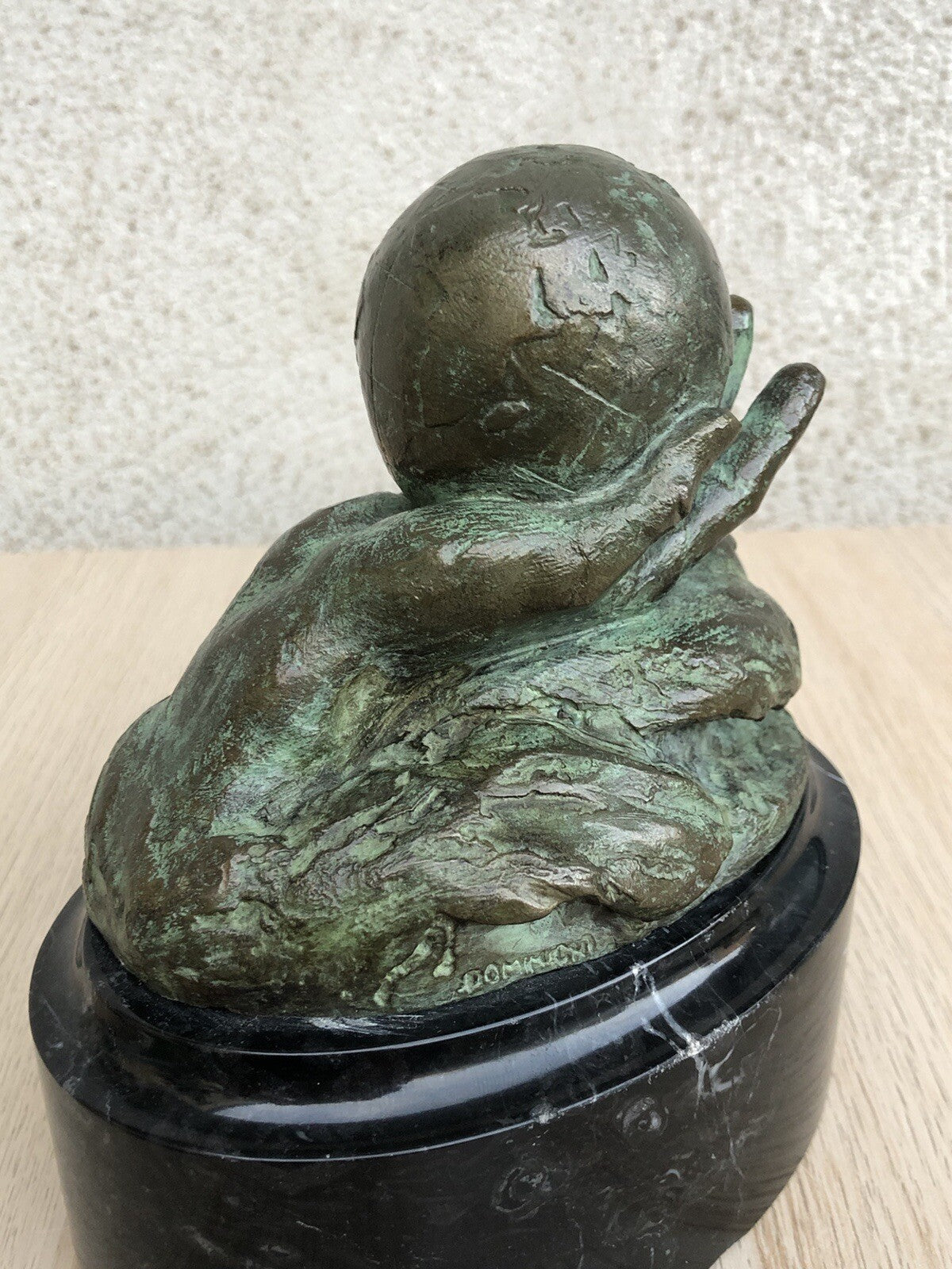 Scultura vintage Mara Dominioni in bronzo- Royal Caribbean International