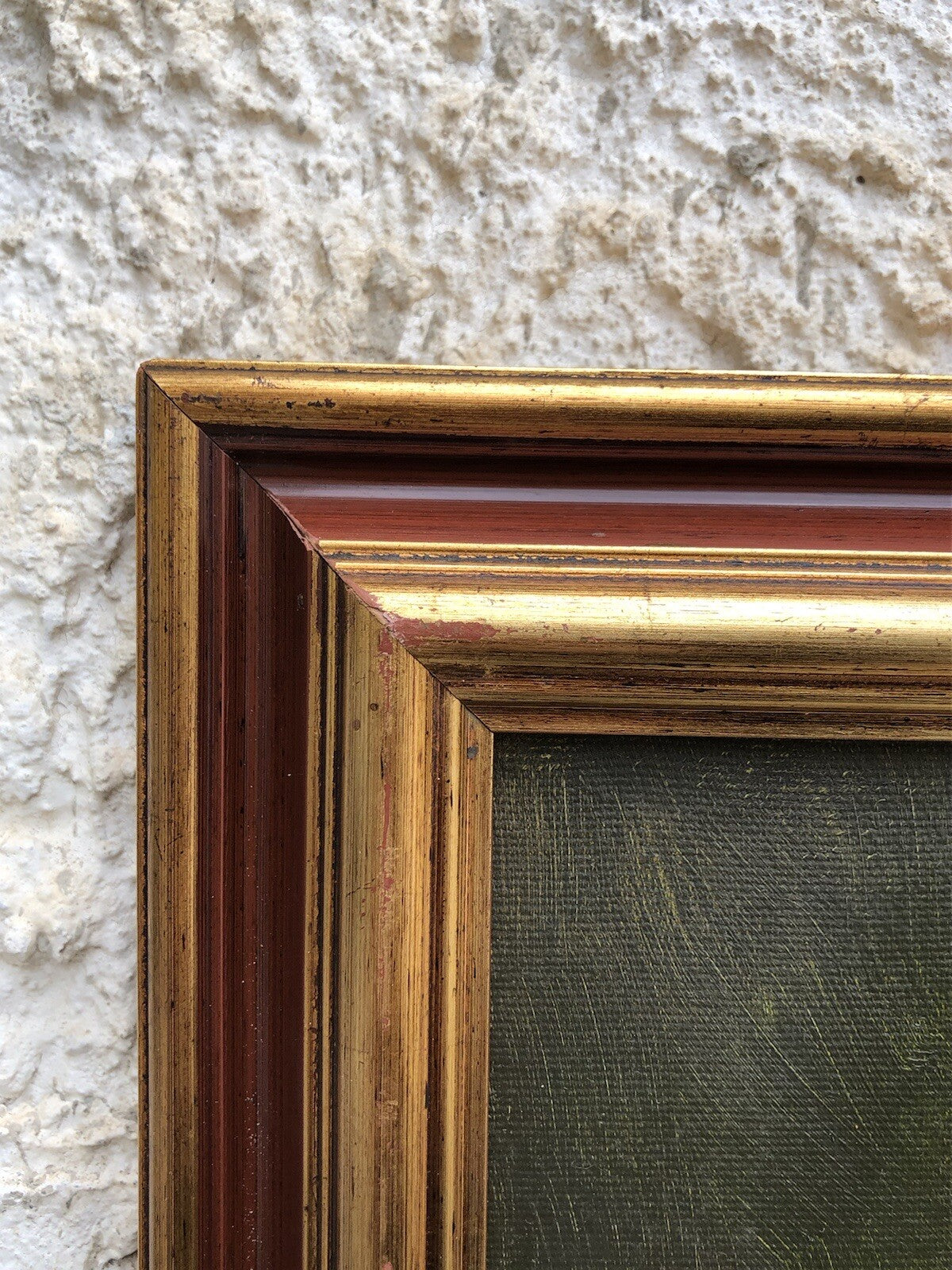 Quadro vintage -Ritratto Di Donna- dipinto a olio su tela
