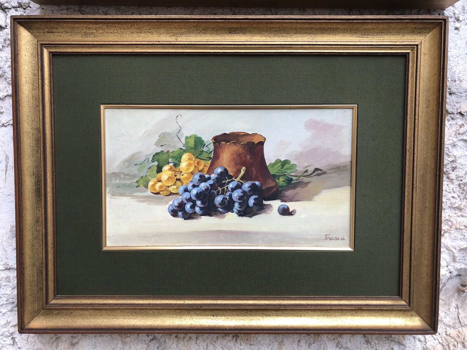 Coppia di quadri -Natura Morta- dipinti a olio