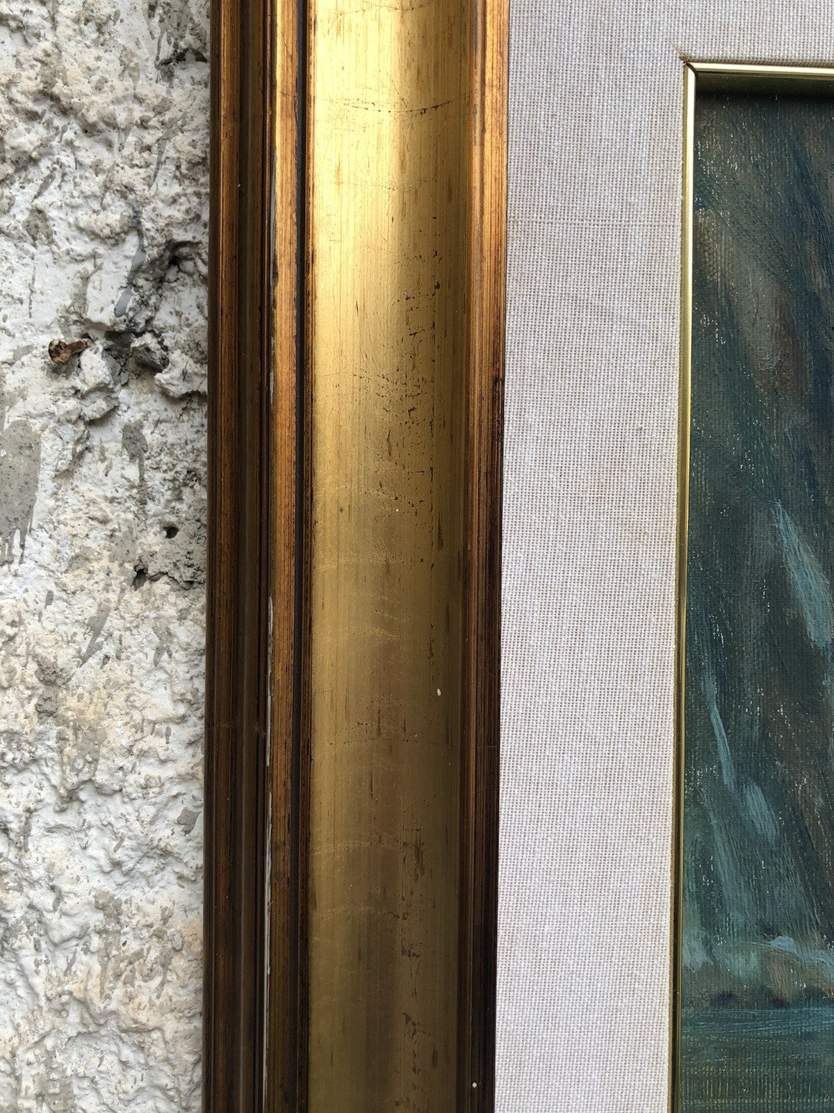 Quadro -Barche A Riposo- dipinto a olio su tela