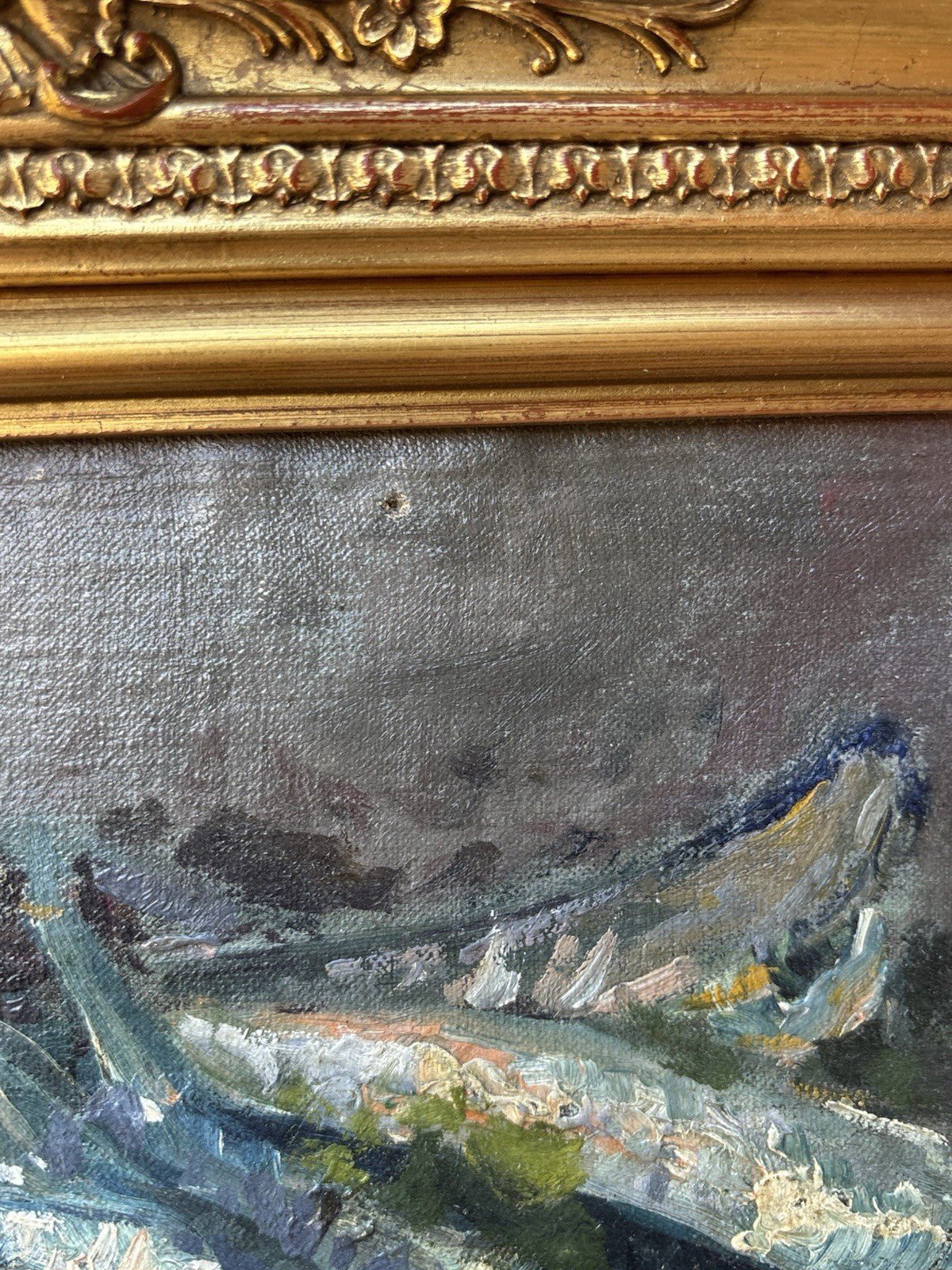 Quadro -Alici- Vincenzo Colucci ? dipinto a olio