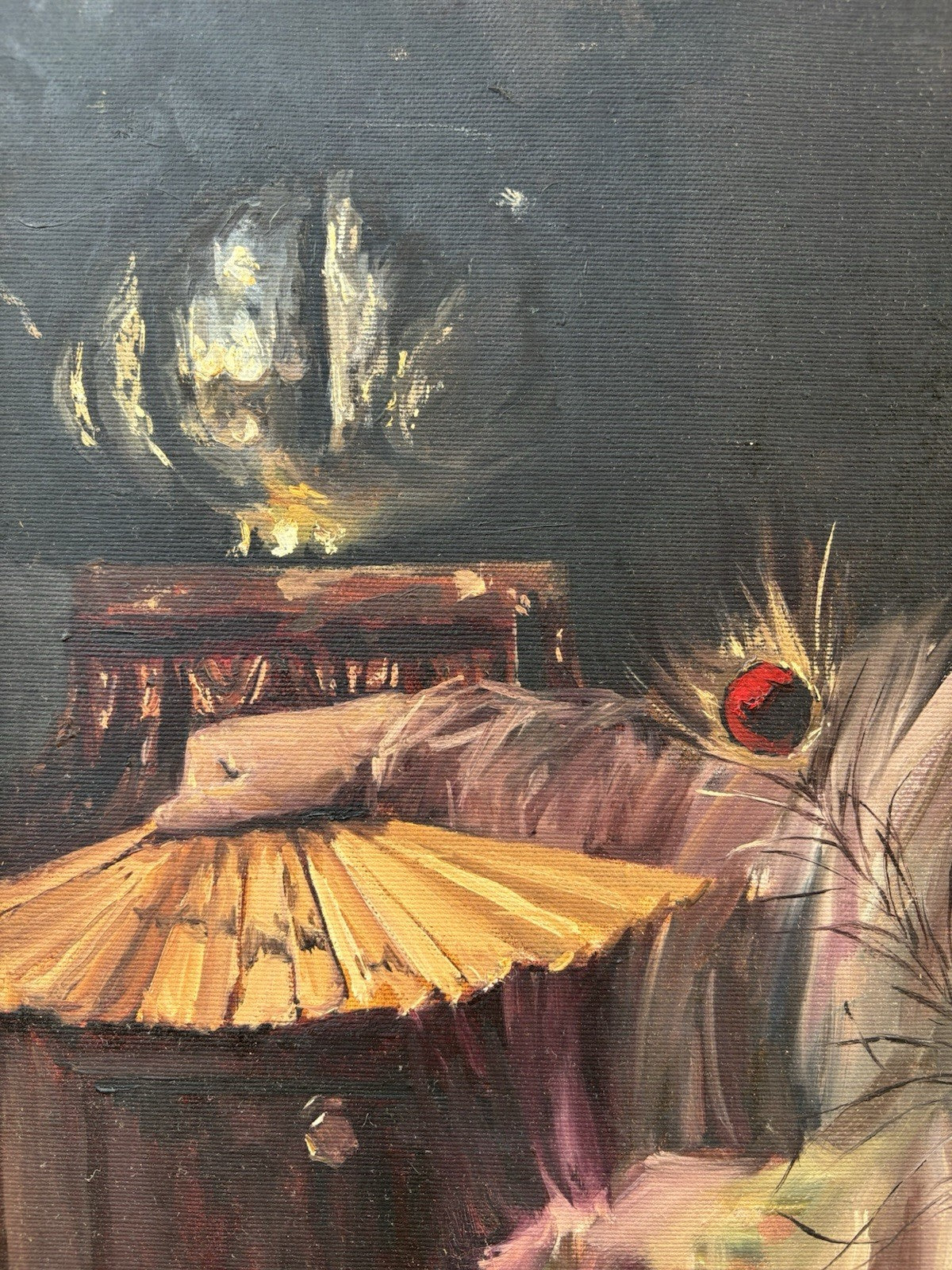 Quadro -Ricordi- Francesco Davide dipinto a olio su tela