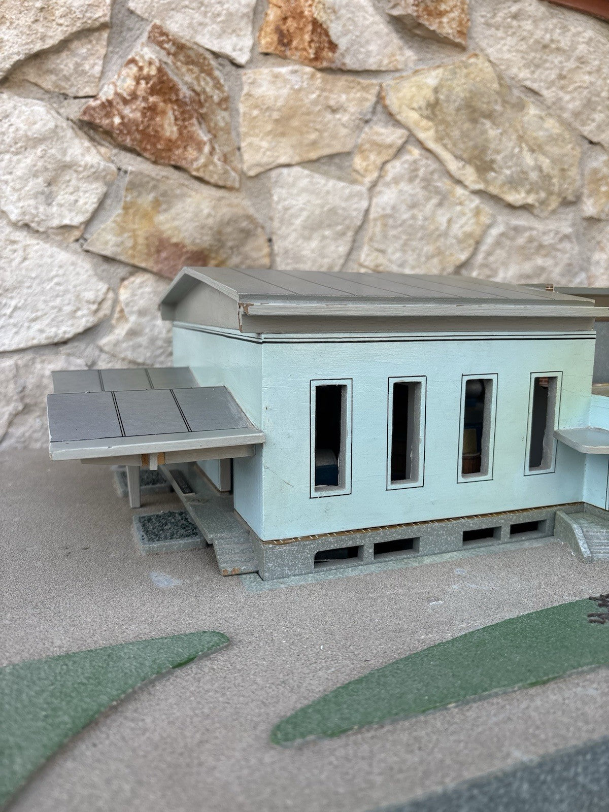 Modello Architettonico Vintage, Oleificio, V.Toffoli E Figli Anni’50